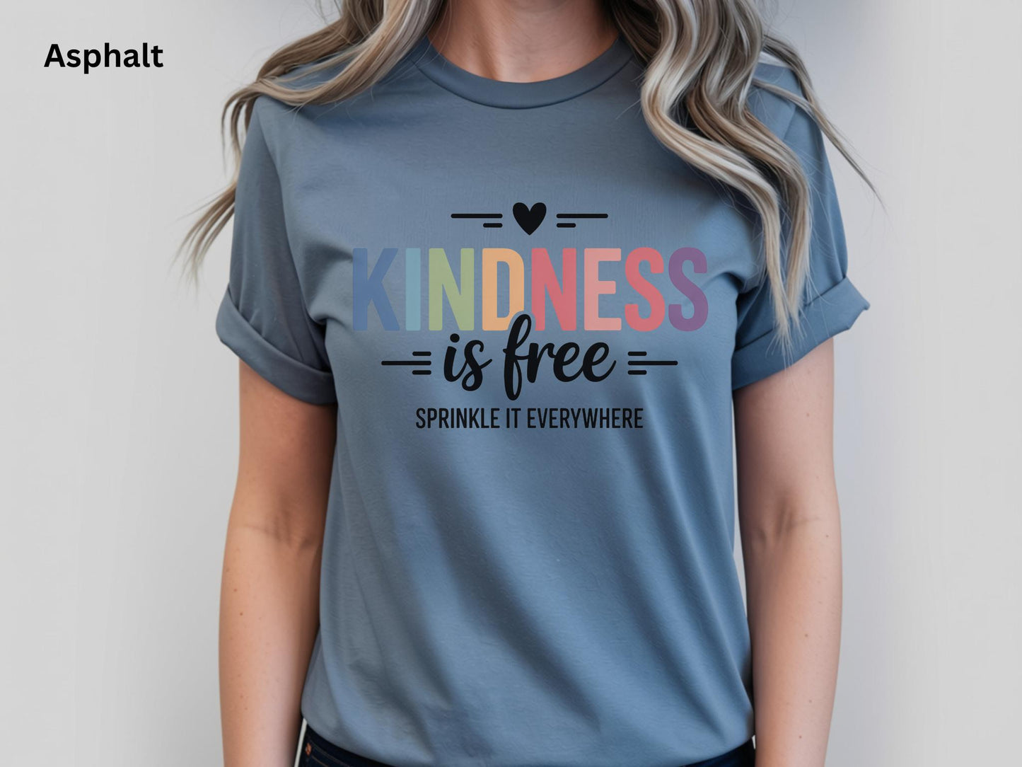 Kindness Is Free Shirt, Teacher Kindness Tee, Back to School Tee