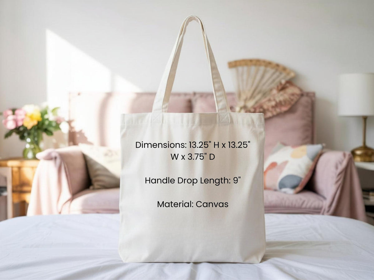 Personalized Gymnastics Tote Bag, Gymnast Gift for Girls, Gymnastics Bag, Vault Bars Beam Floor, Gymnast Gift