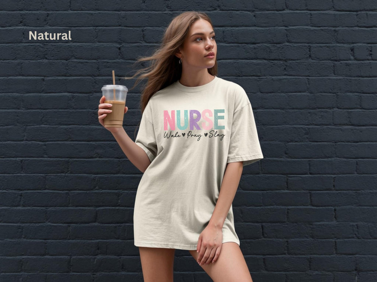 Nurse Wake Pray Slay Tee
