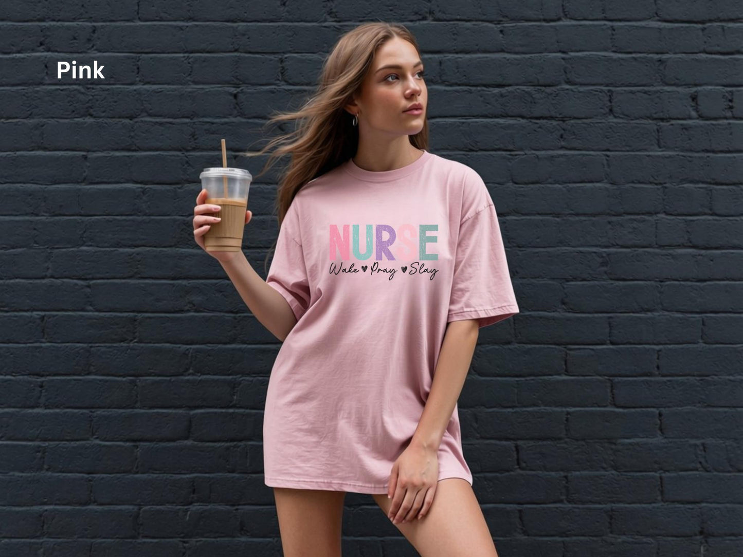 Nurse Wake Pray Slay Tee