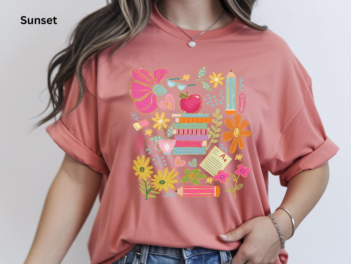 Boho Teacher Life Back to School Shirt