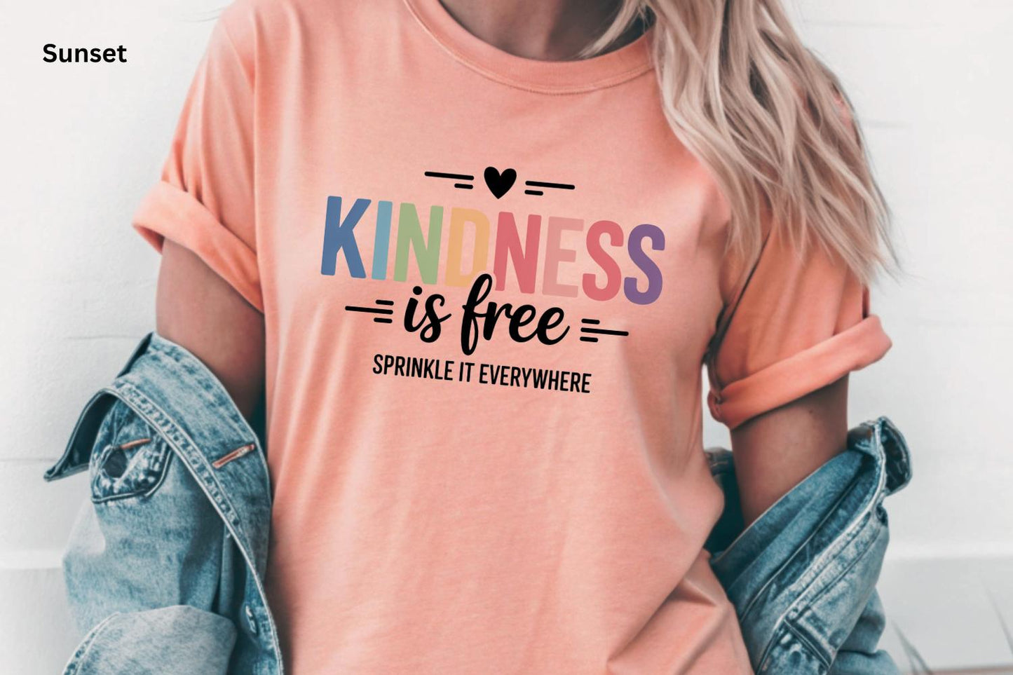 Kindness Is Free Shirt, Teacher Kindness Tee, Back to School Tee