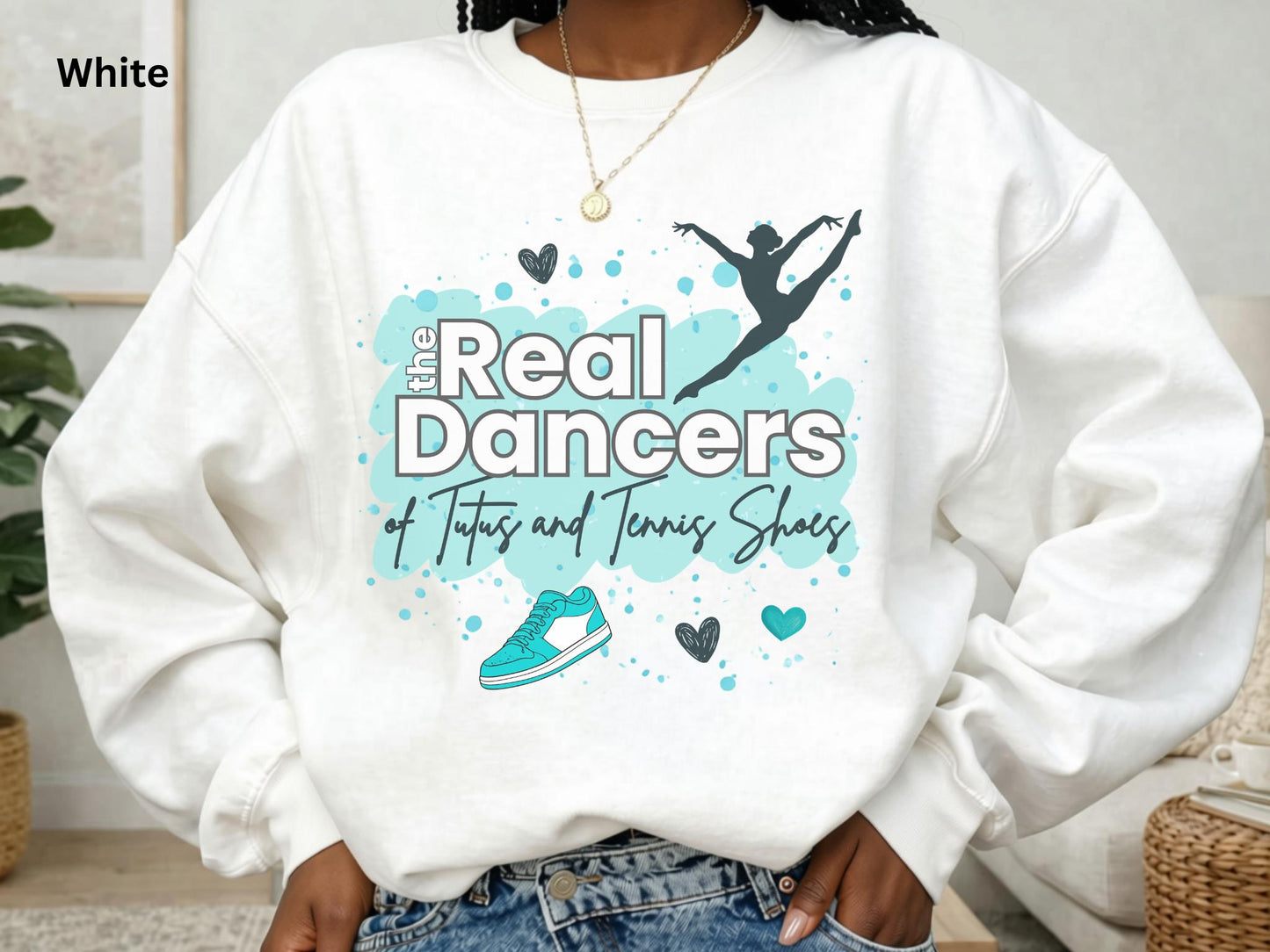The Real Dancers Girl Leap Sweatshirt