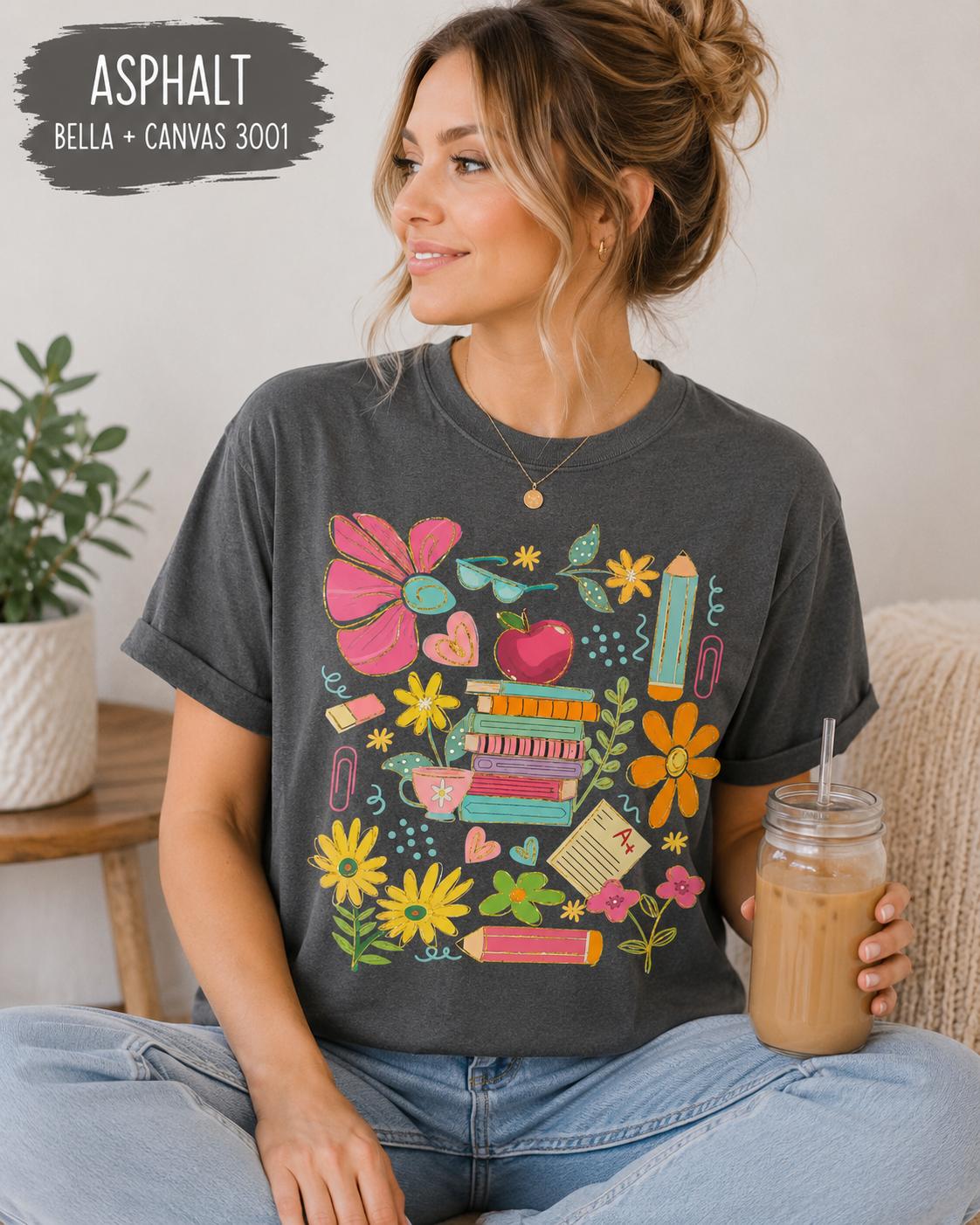 Boho Teacher Life Back to School Shirt