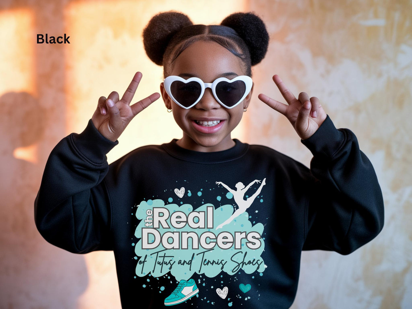 The Real Dancers Girl Leap Sweatshirt