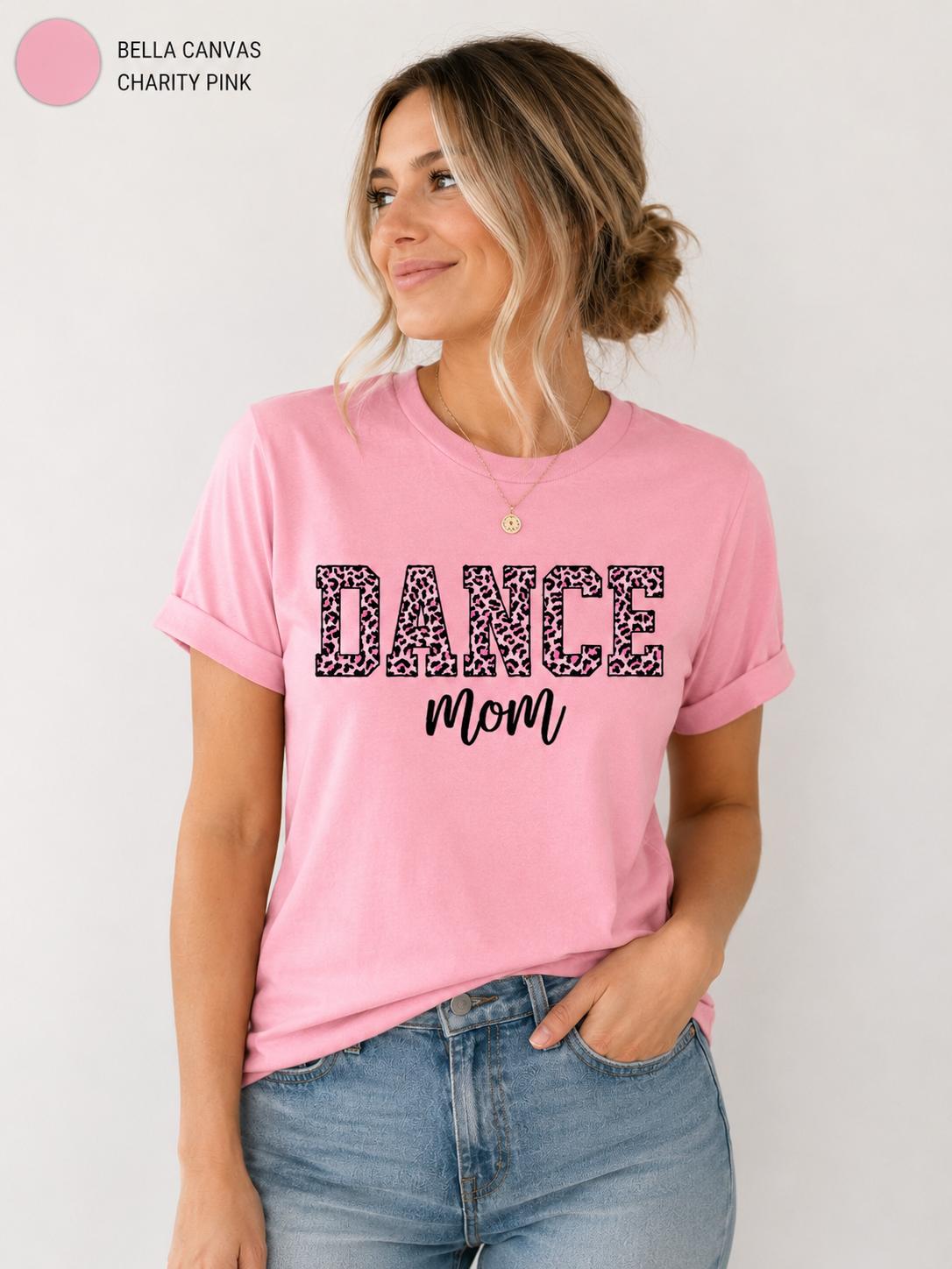 Cheetah Print Dance Mom Shirt