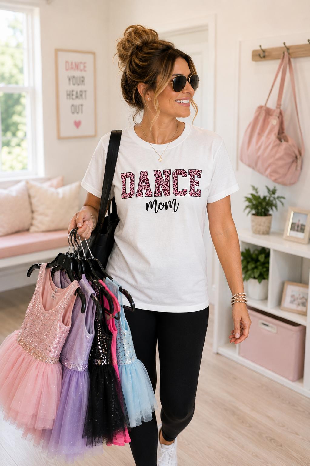 Cheetah Print Dance Mom Shirt