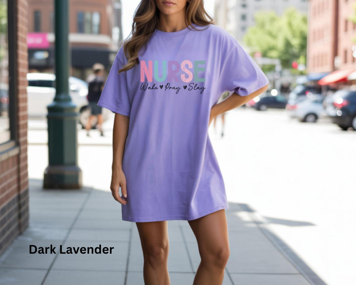 Nurse Wake Pray Slay Tee