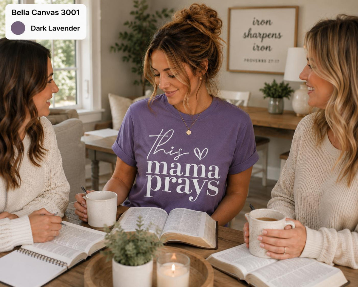 This Mama Prays T-shirt, Christian Mom Shirt, Prayer Warrior Tee