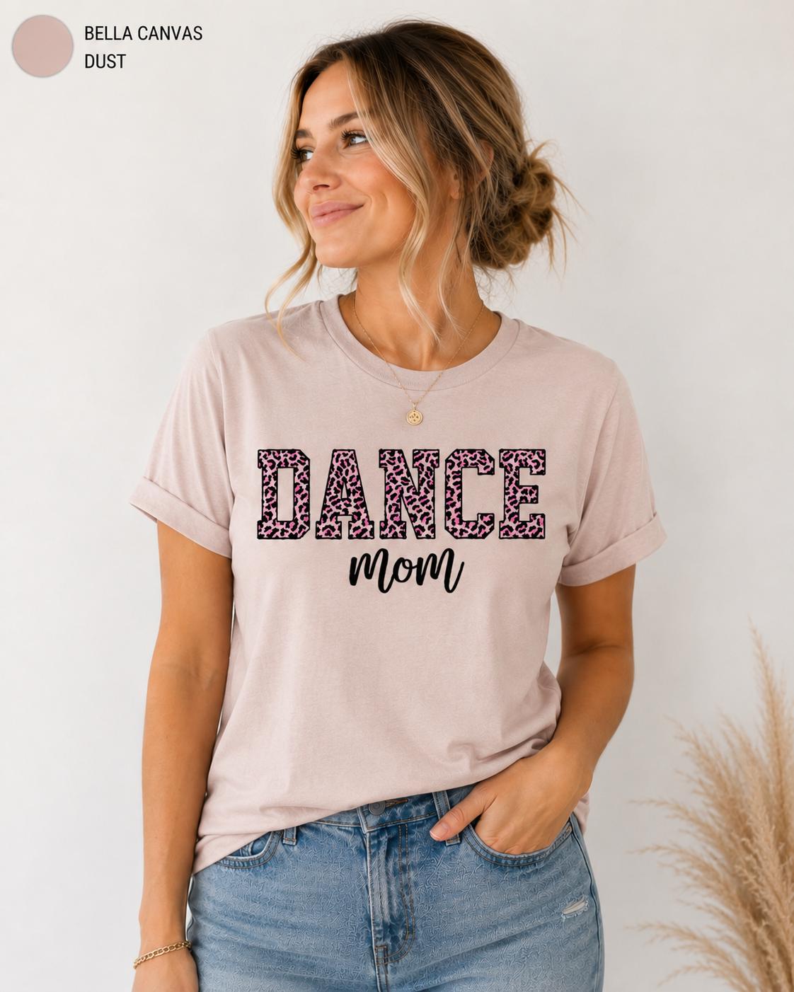 Cheetah Print Dance Mom Shirt