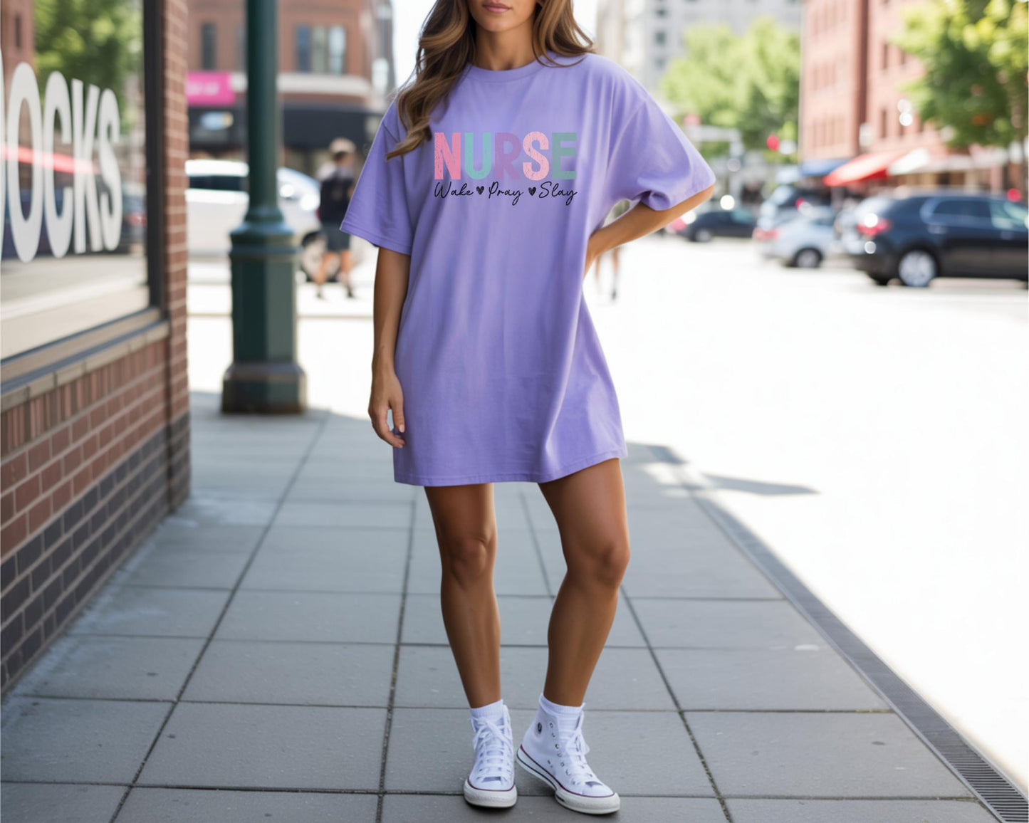 Nurse Wake Pray Slay Tee