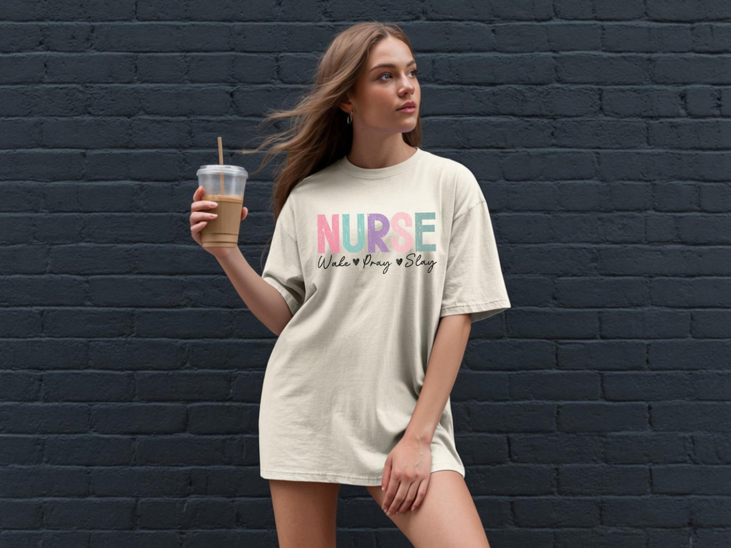 Nurse Wake Pray Slay Tee
