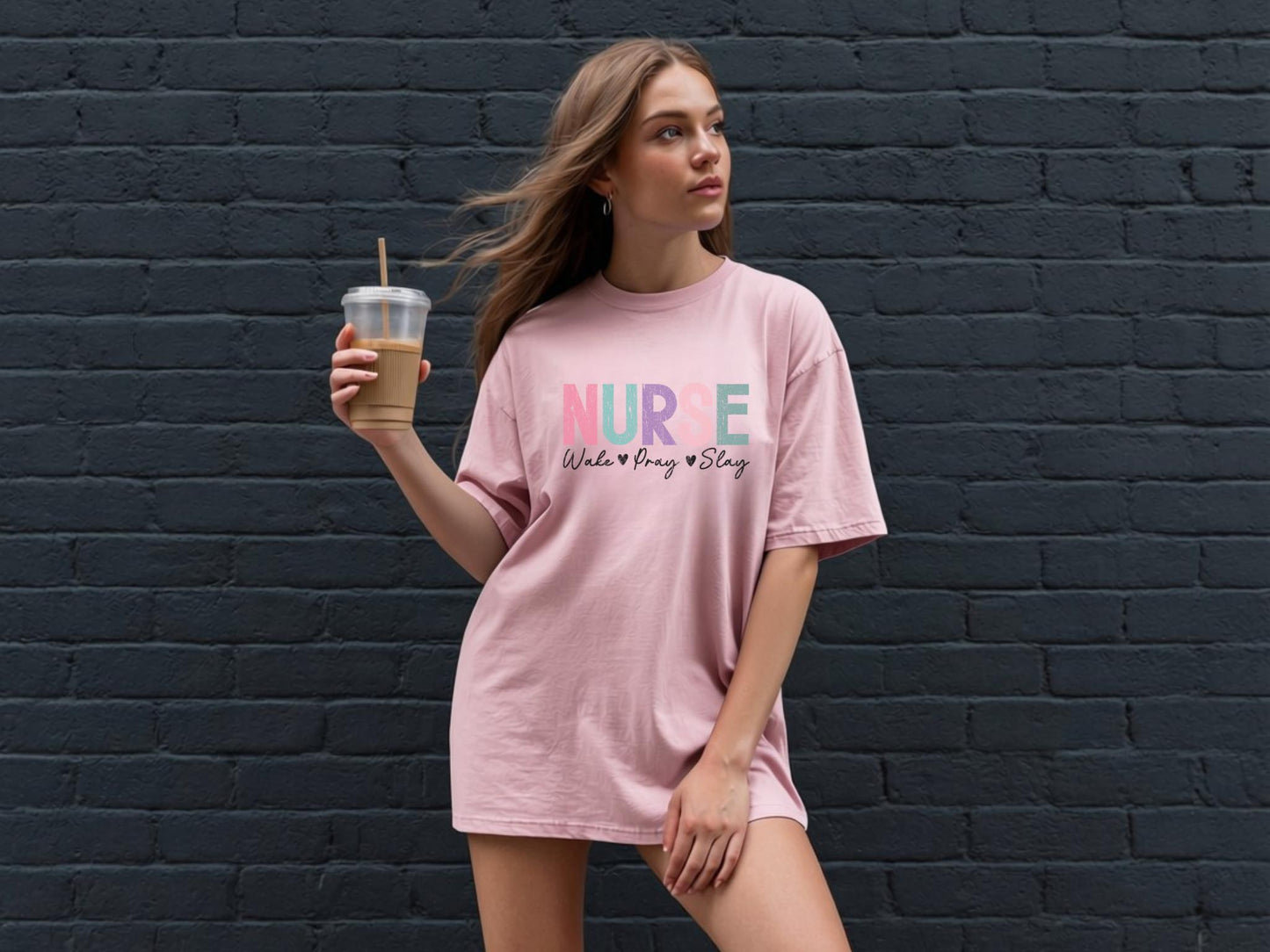 Nurse Wake Pray Slay Tee