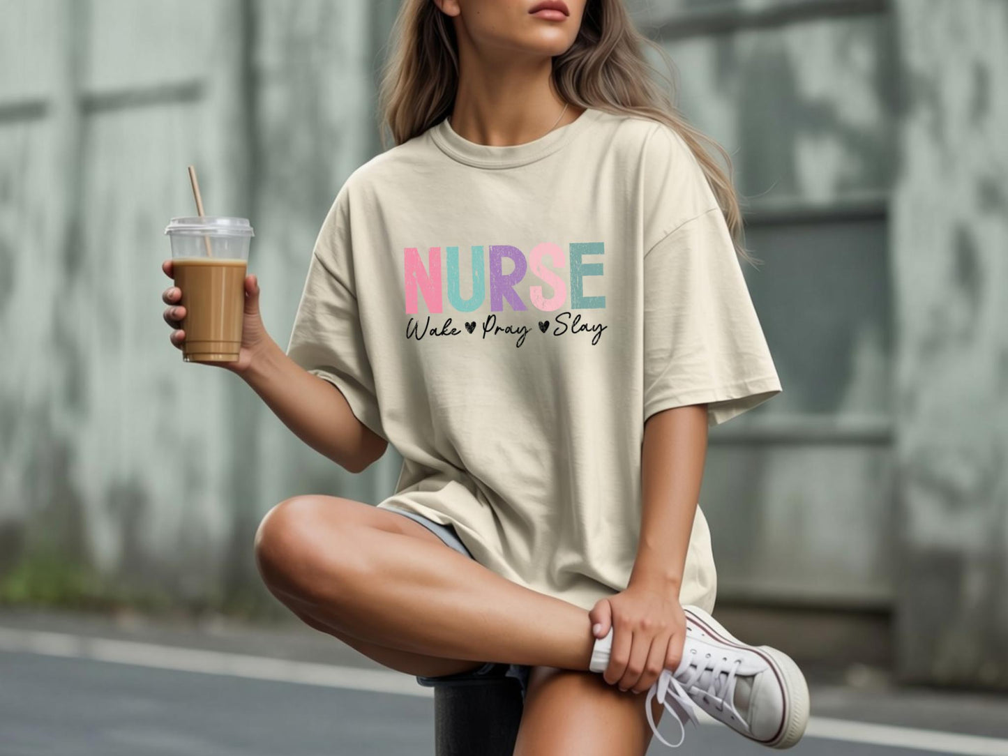 Nurse Wake Pray Slay Tee