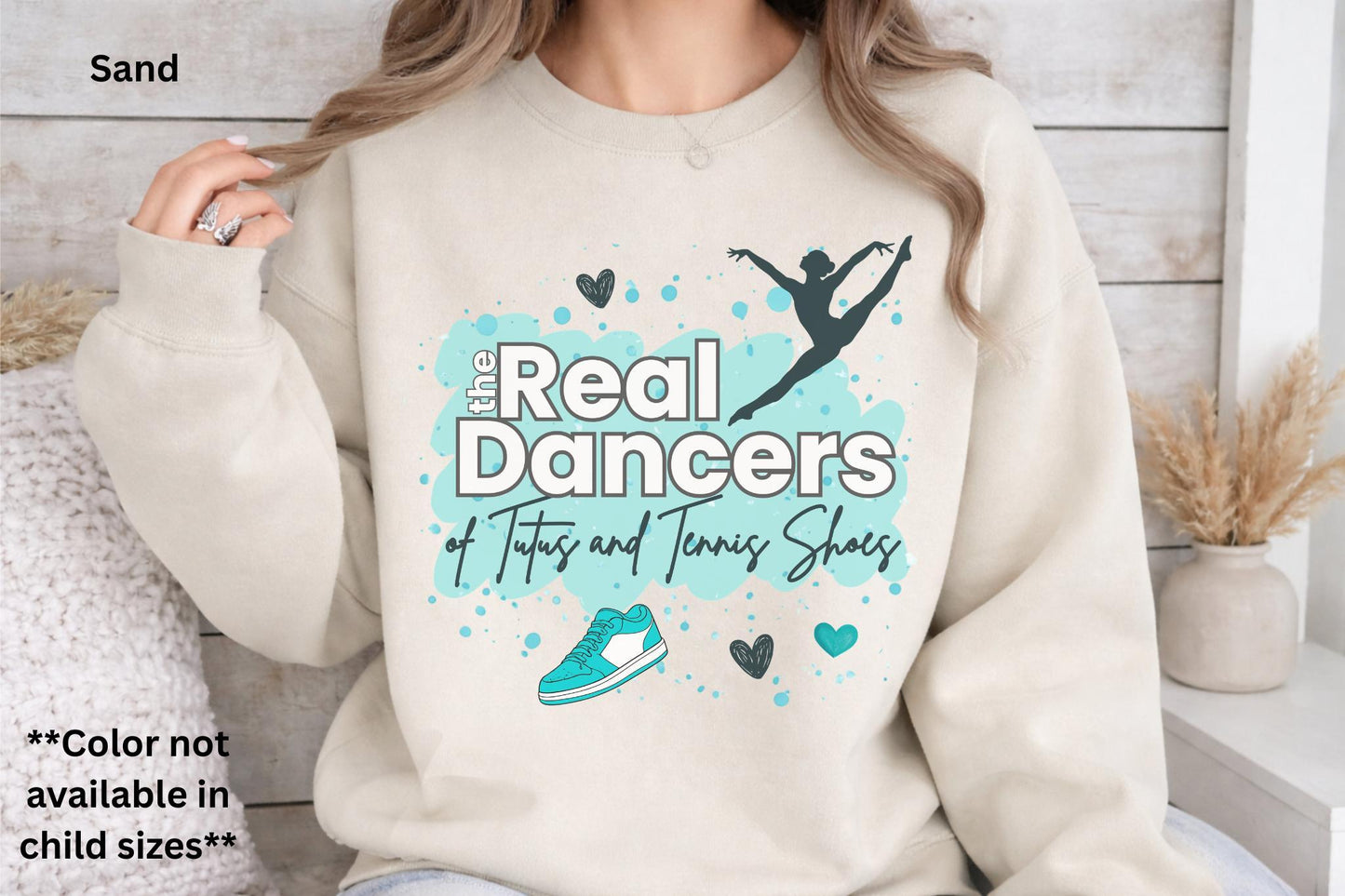 The Real Dancers Girl Leap Sweatshirt