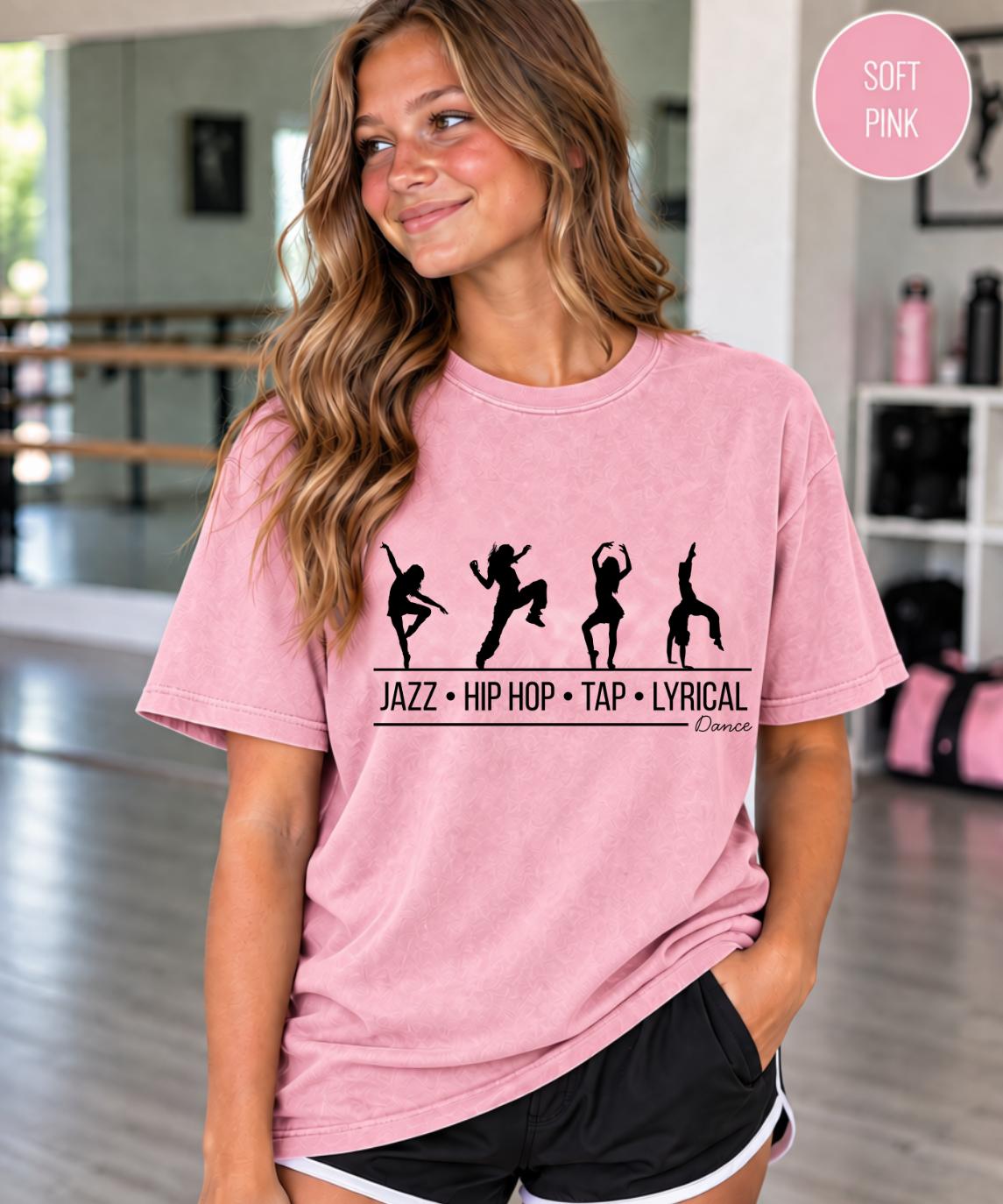 Personalized Dance Shirt or Sweatshirt, Dancer Gift, Jazz Hip Hop Tap Lyrical Shirt, Dance Tee, Youth Adult Dance Shirt