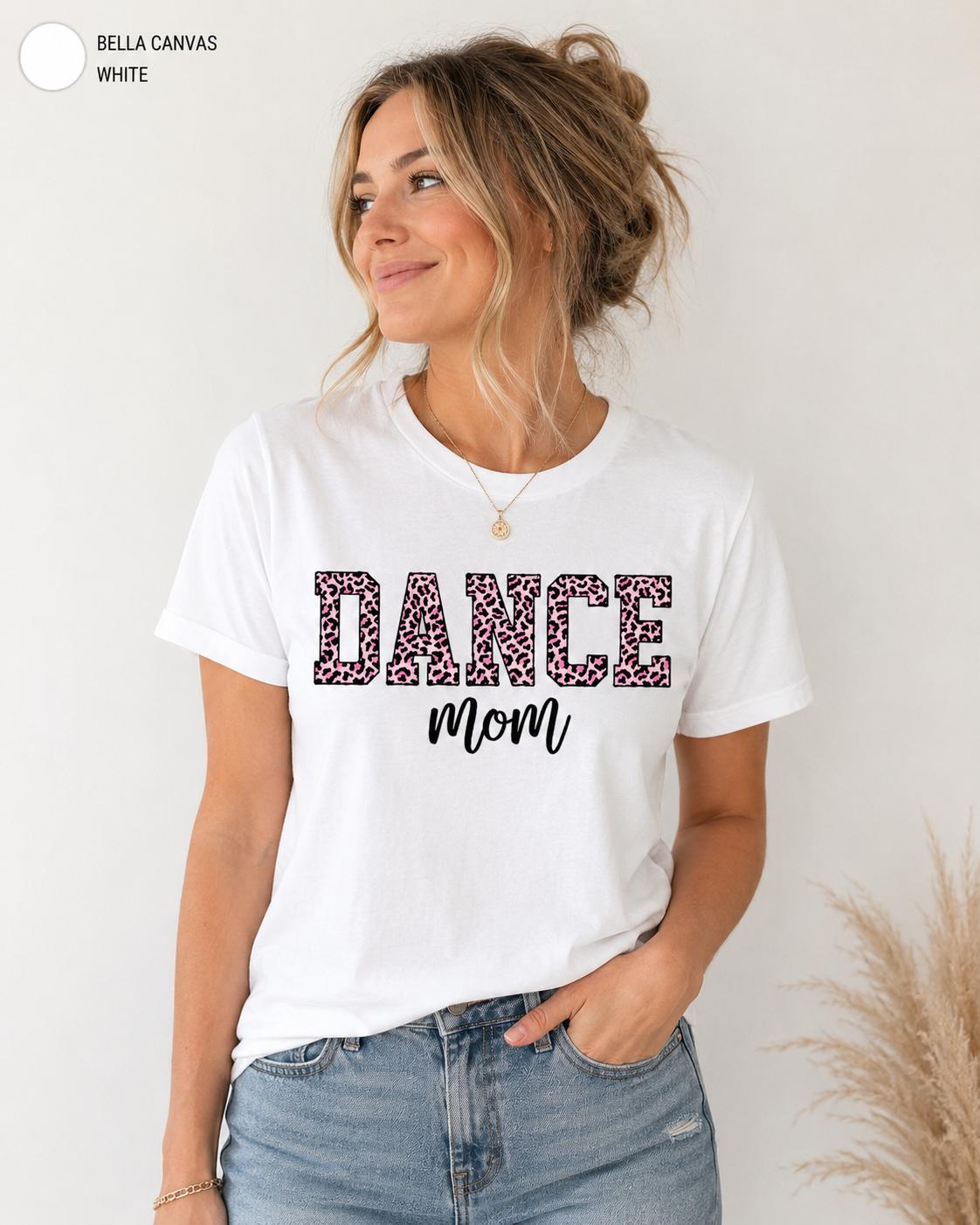 Cheetah Print Dance Mom Shirt